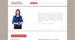 Desktop Screenshot of barbaraszopa.com